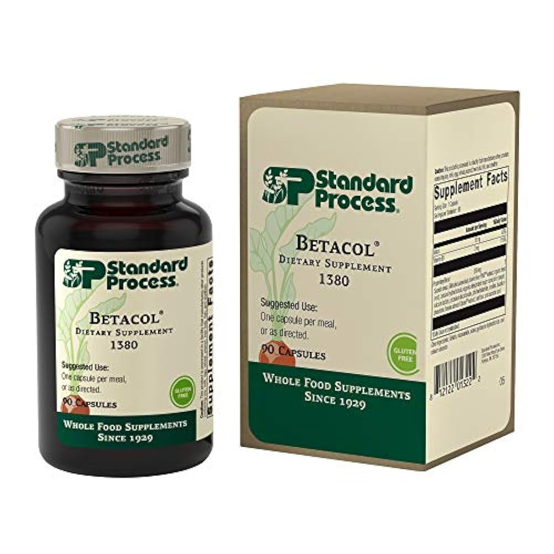 Standard Proceso – betacol – apoya función de hígado saludable y metabolismo – 90 Cápsulas