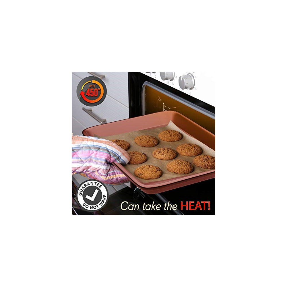 Bandejas para hornear Antiadherente NUTRICHEF NC2TRRG