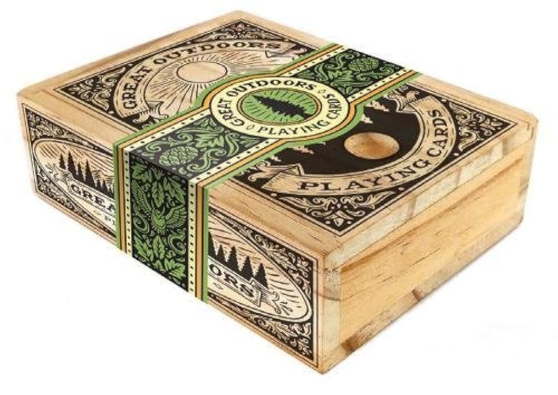 Crónica libros grandes al aire libre juego tarjetas