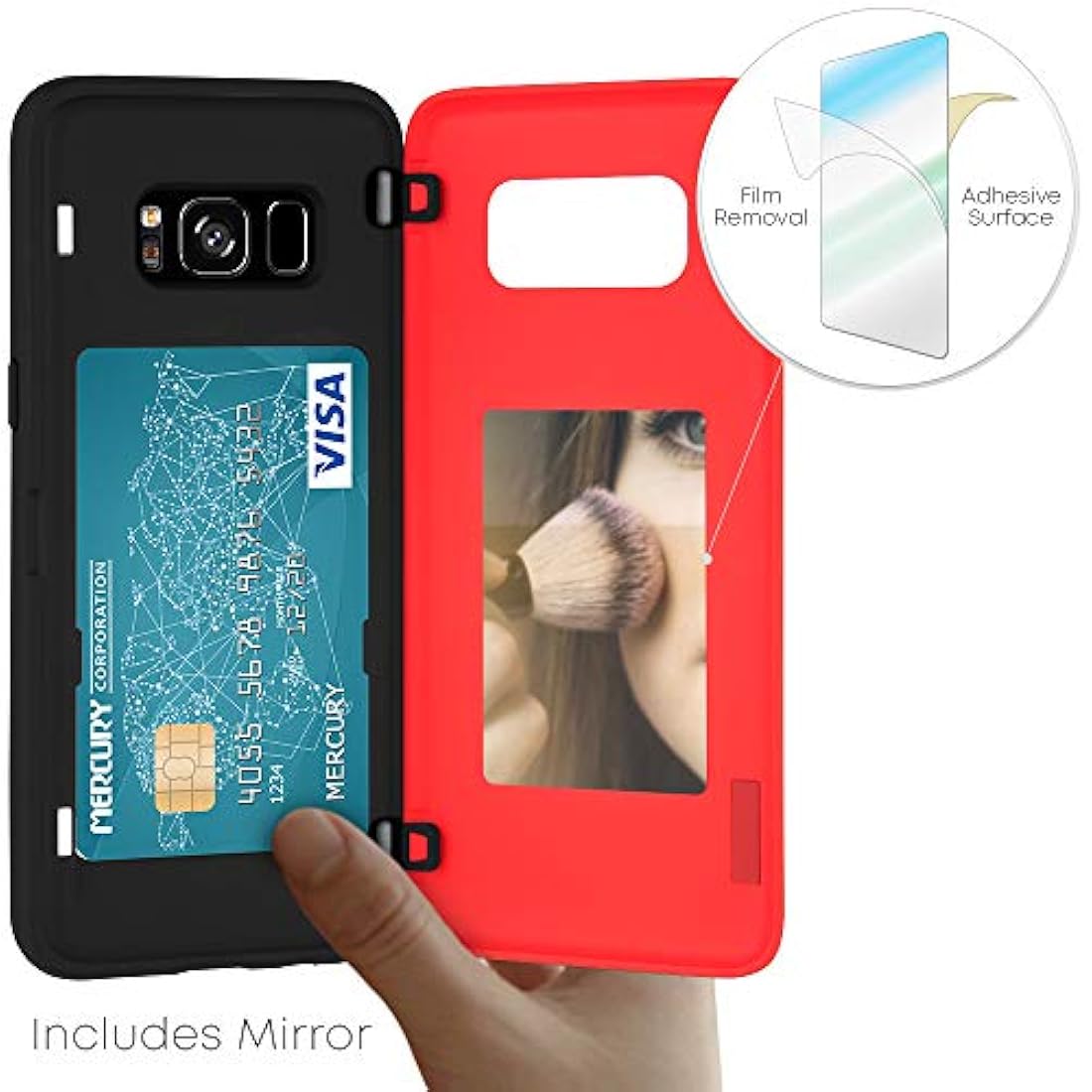 Funda tipo cartera para Galaxy S8 GOOSPERY