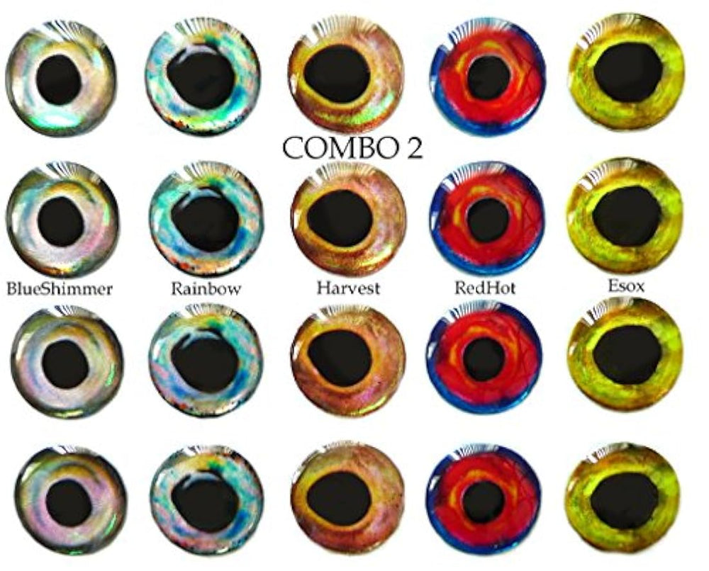 Brule Outdoors-Brule ojos de pescado 3D de resina