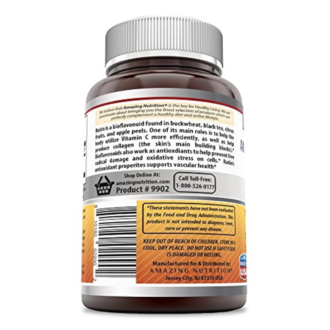 Amazing Formulas - Rutin Natural Bioflavonoide Suplemento