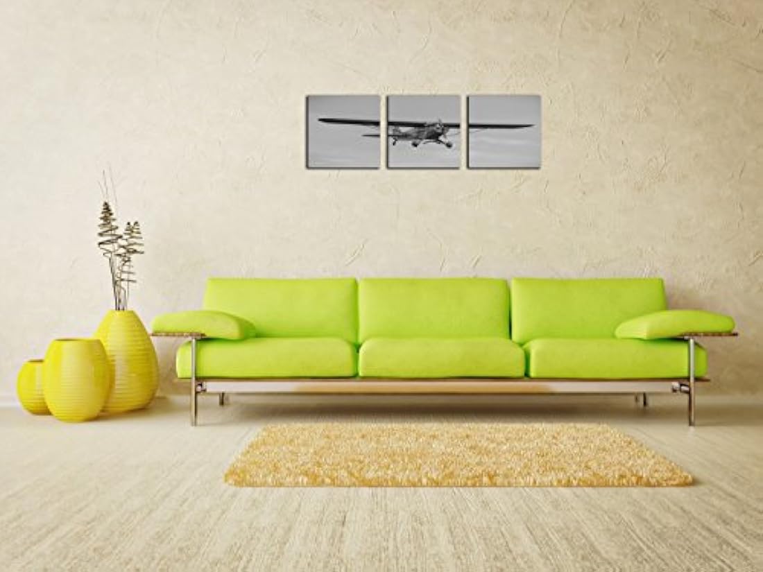 NAN Wind - 3 paneles de Pintura para Decoración de la pared