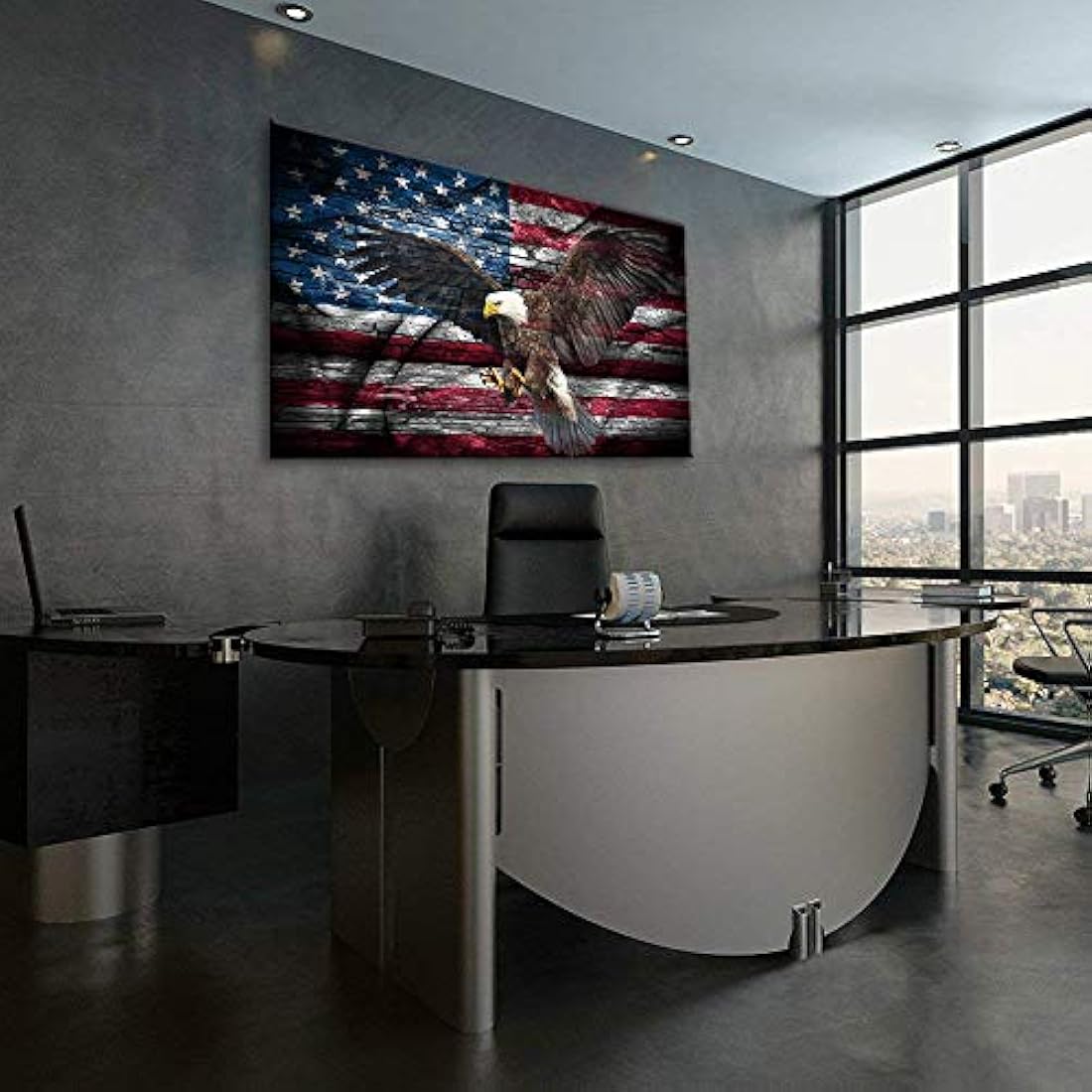 Urttiiyy - Póster grande con bandera de Estados Unidos