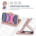 Funda para iPhone 11 diseño con correa de muñeca y 4 ranuras