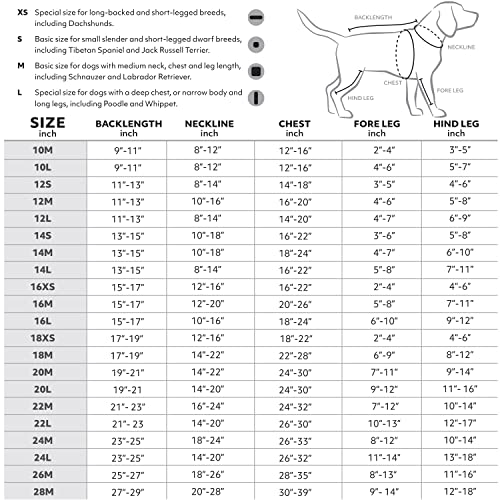 Hurtta Downpour Traje de lluvia, nieve para perro