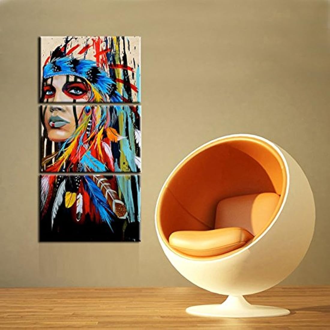 Cuadro indígena americano de la pintura india Jingtao Art