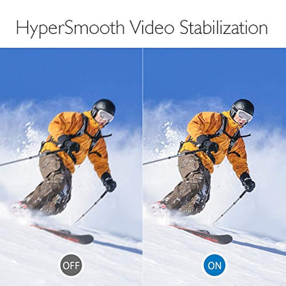 4K cámara de acción con pantalla táctil ángulo de visión