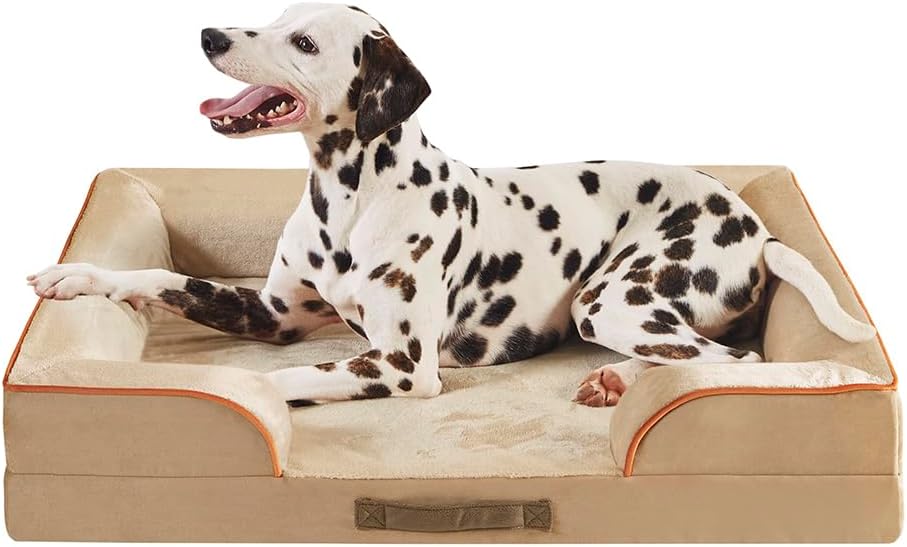 Cama ortopédica para perros Friends Forever, espuma viscoelástica, 35x25x6.5