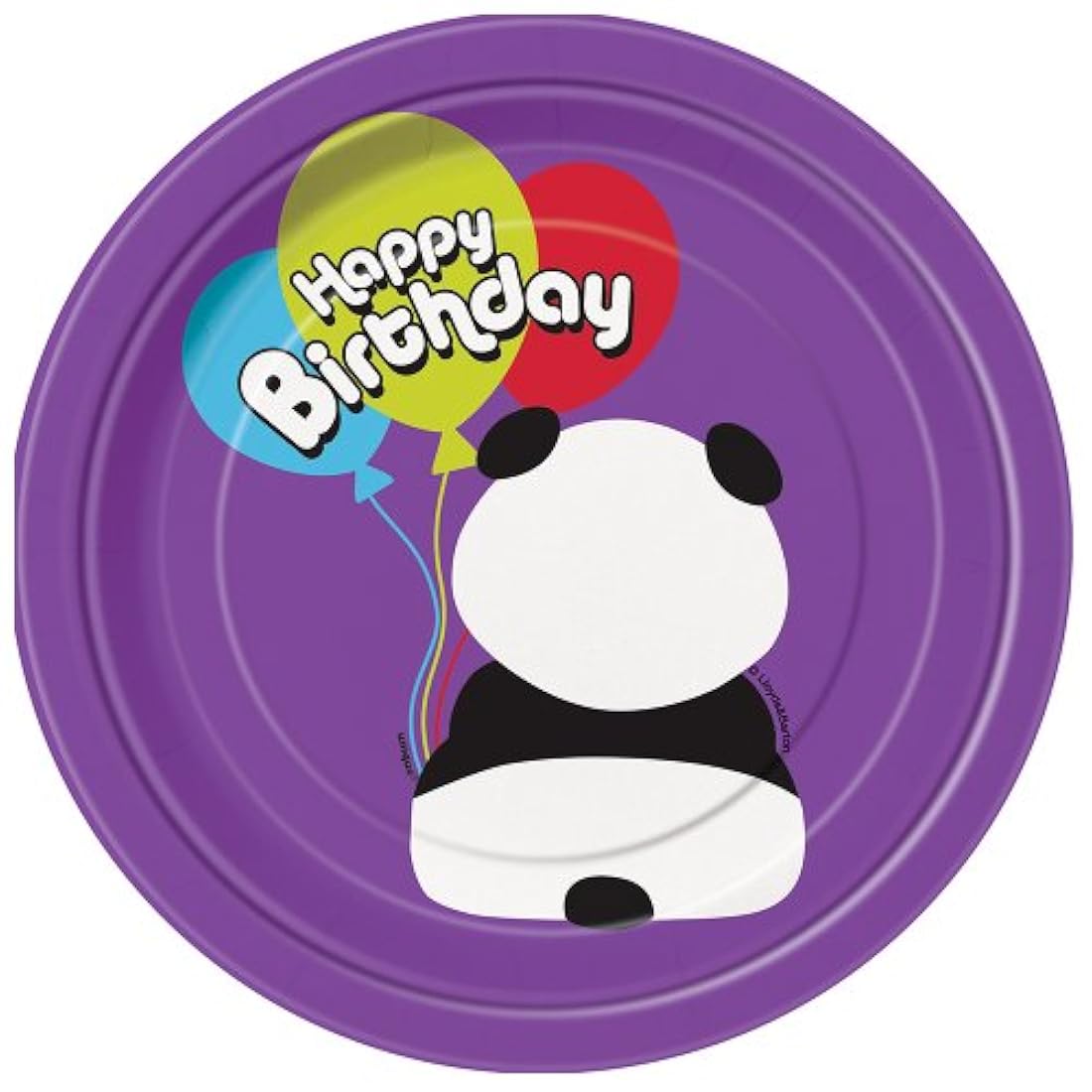 Platos para postre de Fiesta de cumpleaños de Panda