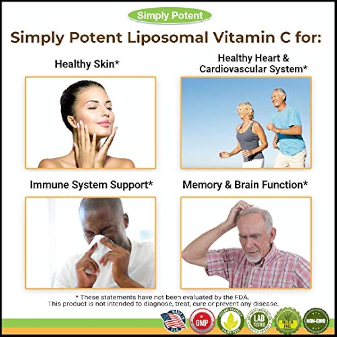 Vitamina Liposomal C 1200mg 180 Cápsula Alta dosis