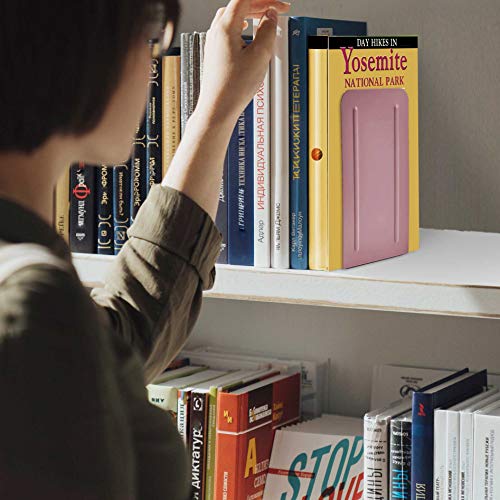 acrimet Premium sujetalibros (Pack de rosa color) (1 par)
