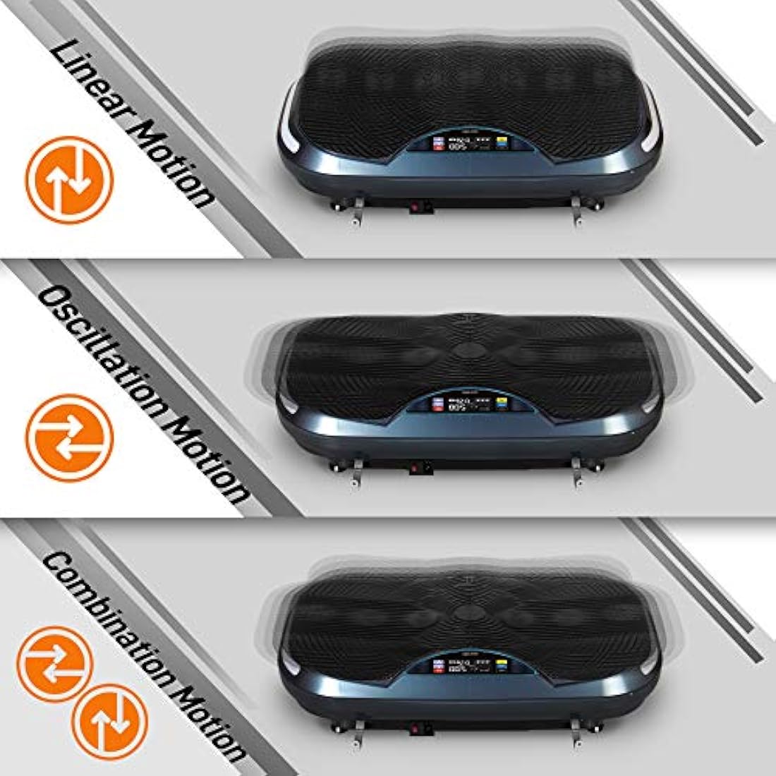 Máquina de ejercicios de vibración de pie SERENELIFE SLVBX3