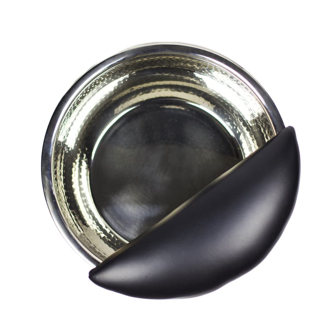 Noel Asmar Reposapiés acolchado para cuencos de diseño de media luna