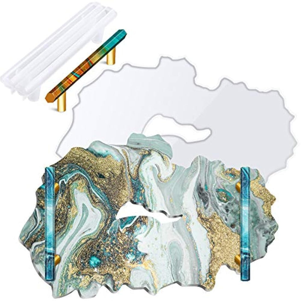 Molde de silicona suave de resina epoxi para manualidades