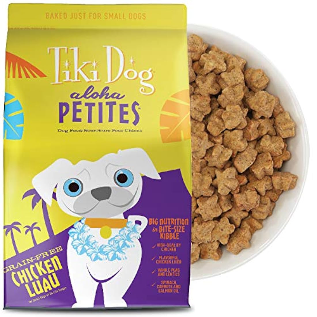 Alimentos secos para perros horneados