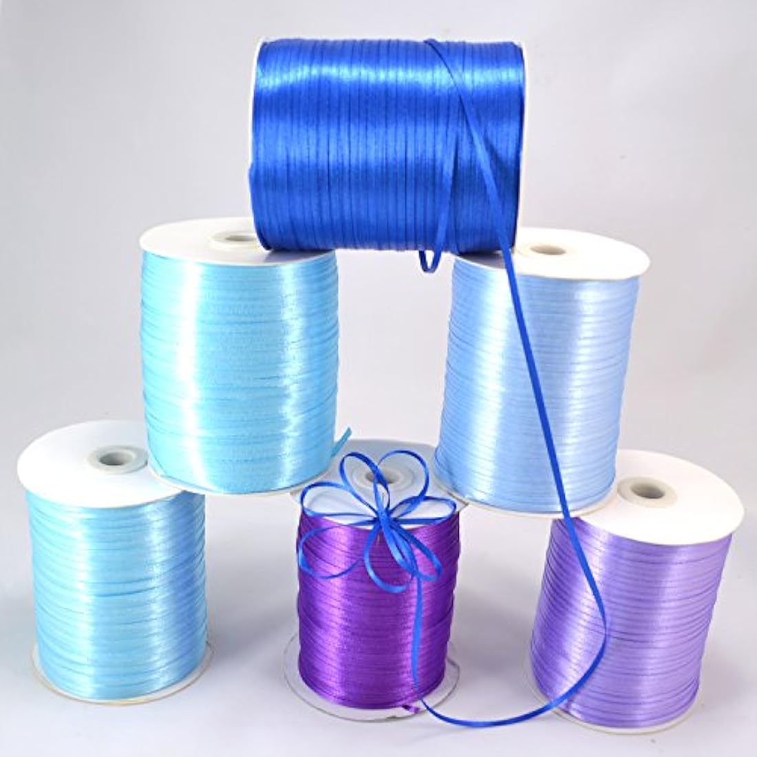 Cinta de satén de 1/8 pulgadas por 870 yardas