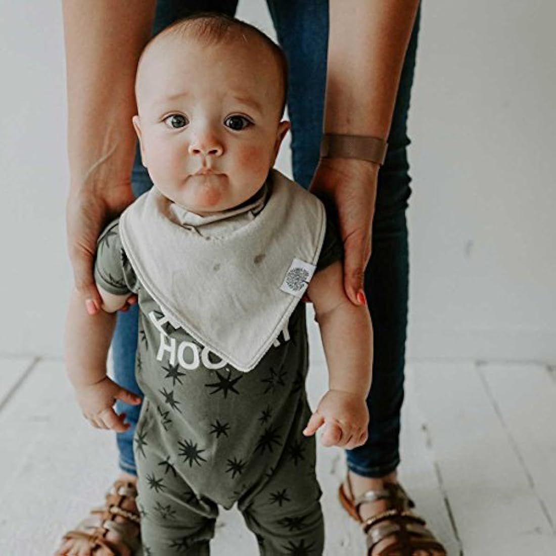 Parker Baby Bandana Drool Bibs Pack de 8 baberos para niños