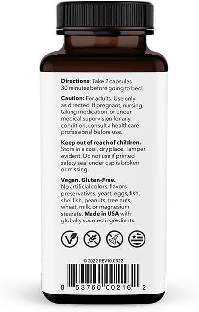 Suplemento Calma el sistema nervioso apoyo para dormir