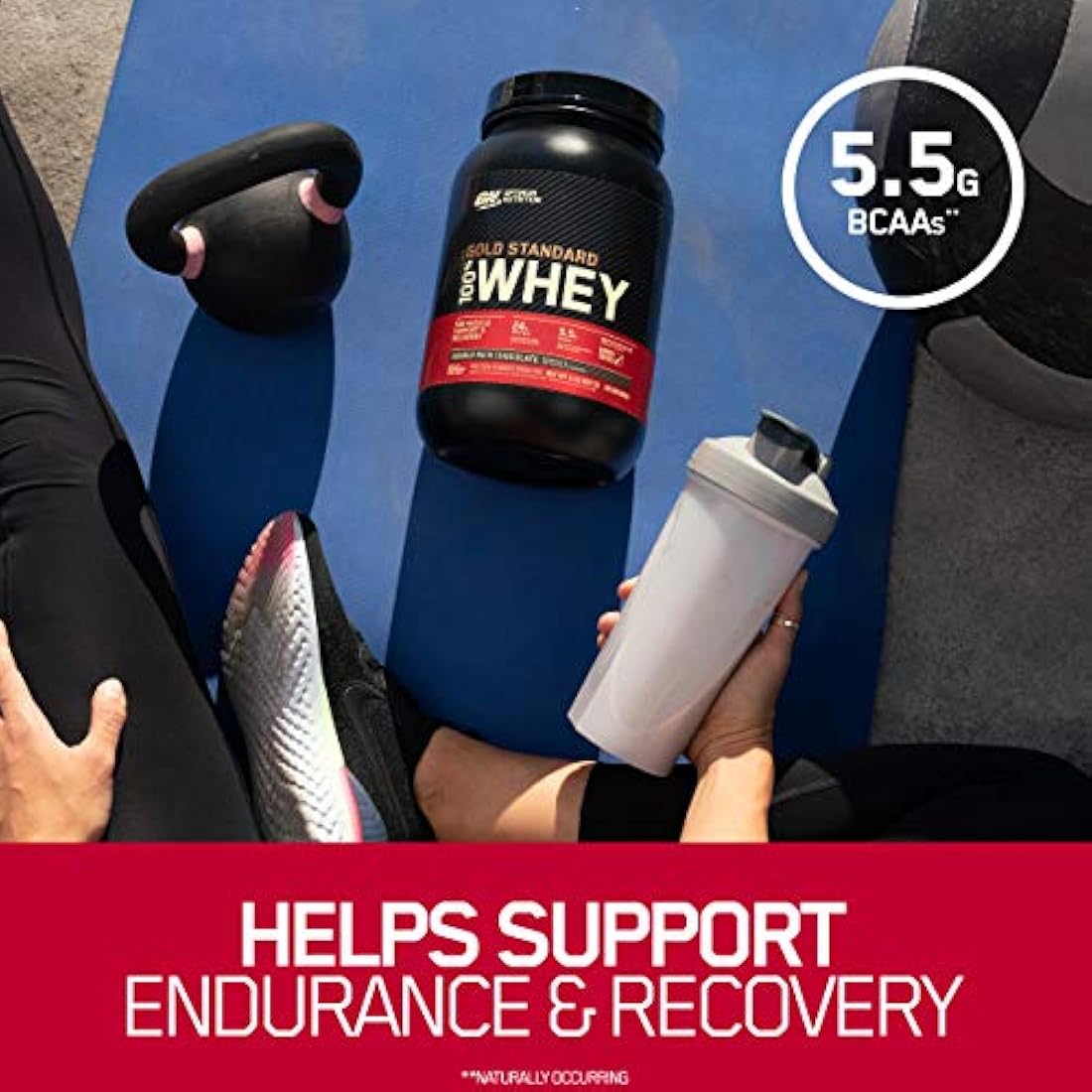 Optimum Nutrition Estándar dorado 100% Proteína de Suero de Leche en Polvo, Pie de lima, 1.8 Libra