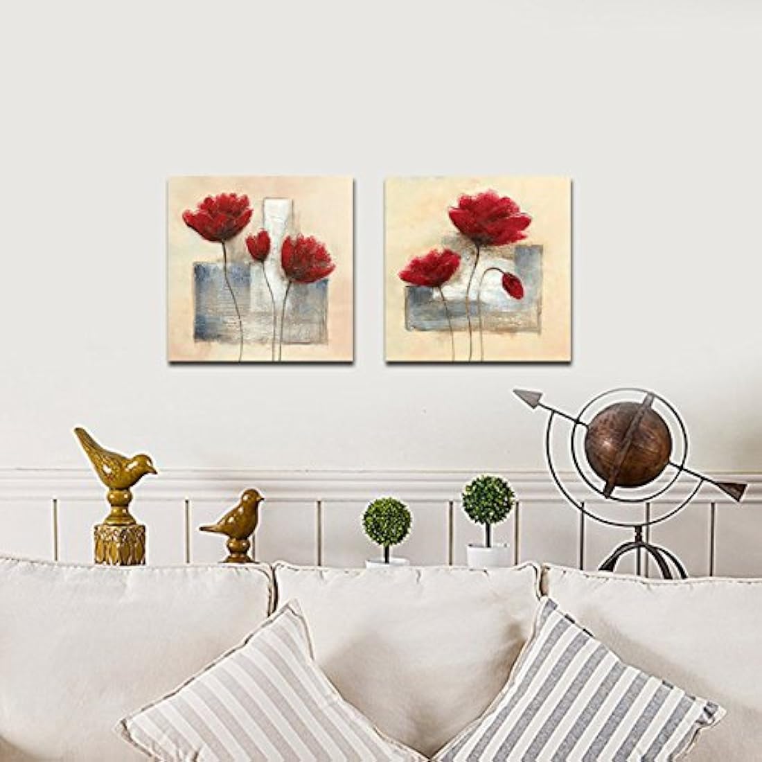 Cuadros en lienzos 2 paneles fotos impresas sobre lona.