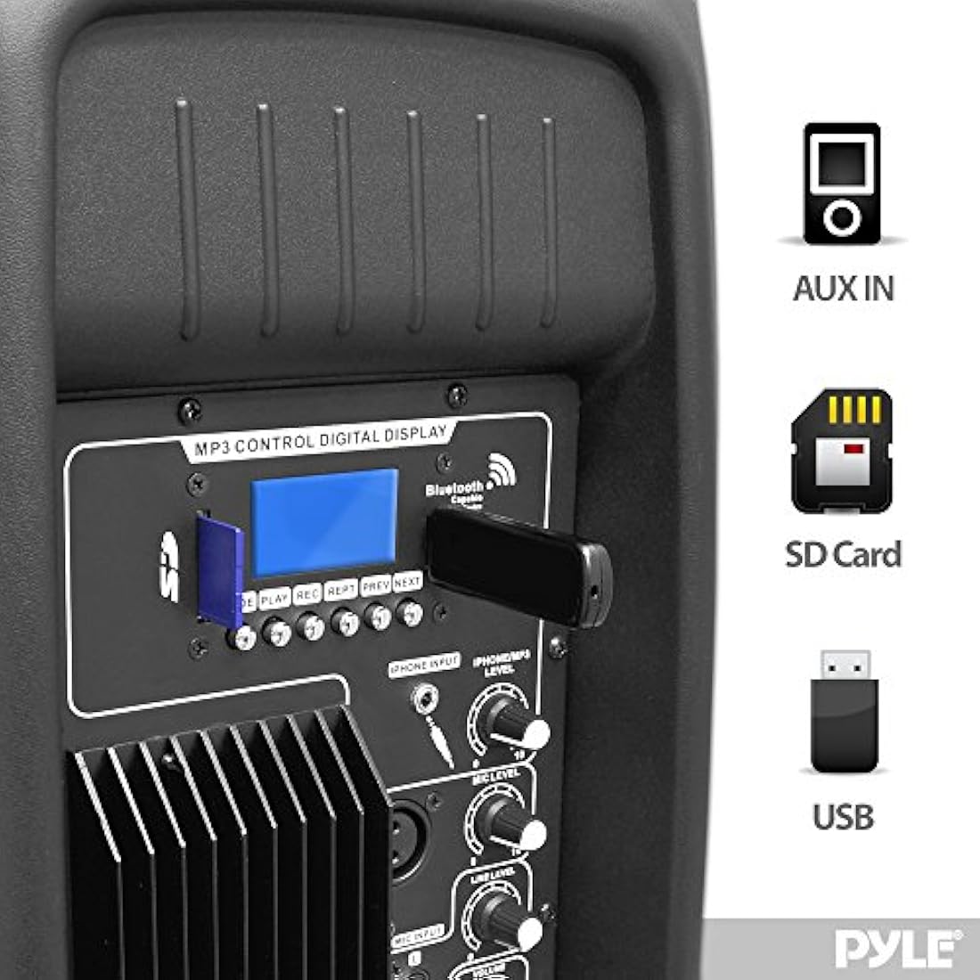 Micrófono Bluetooth Altavoz subwoofer