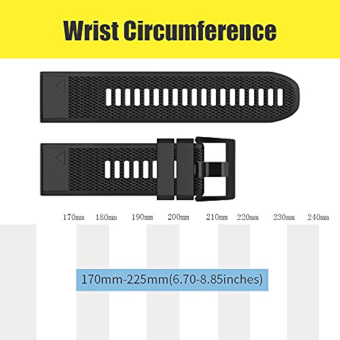 ANCOOL silicona suave Reemplazo de bandas de reloj