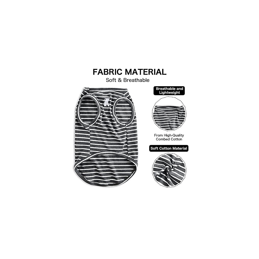 Camisetas elástico para perro 2 pack Tamaño: S