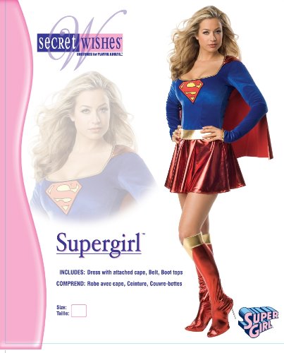 Disfraz para mujer de Superniña Tamaño: Medium