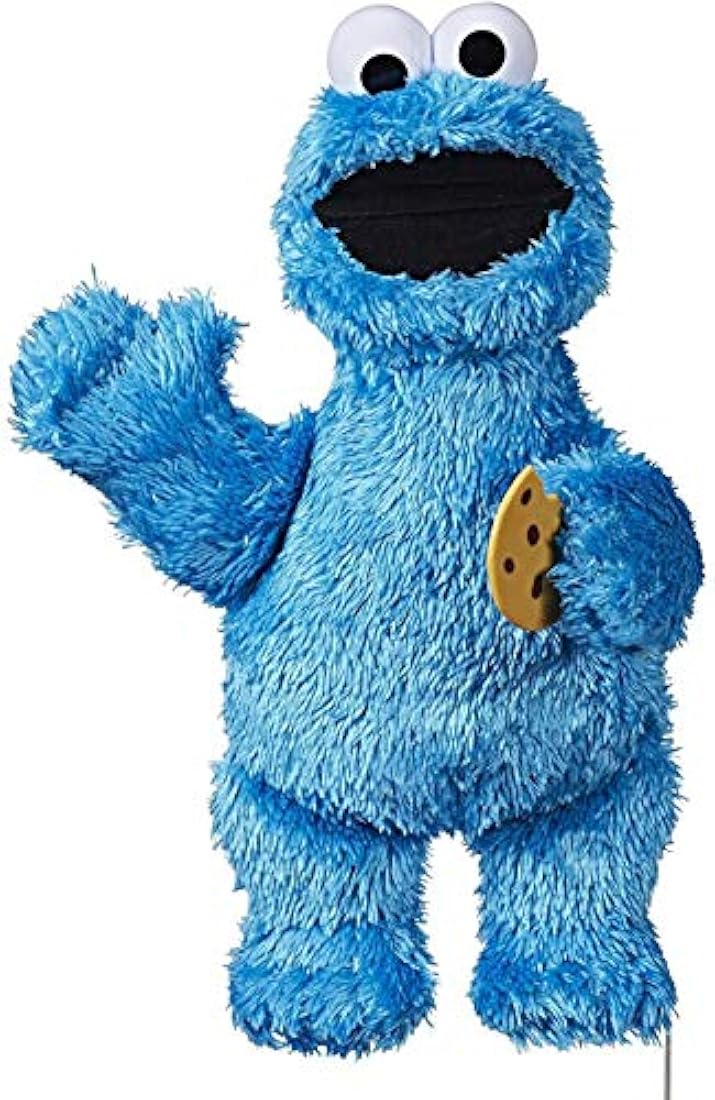 Peluche de monstruo de galletas de Sesame Street Feed Me