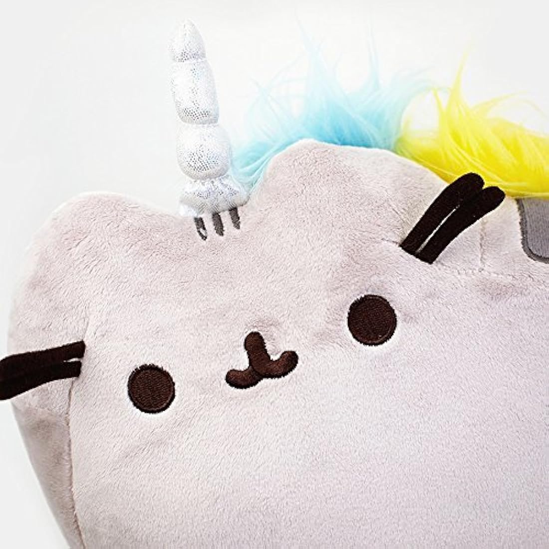 Peluche de gato, Pusheenicorn, 13 pulgadas, Gris