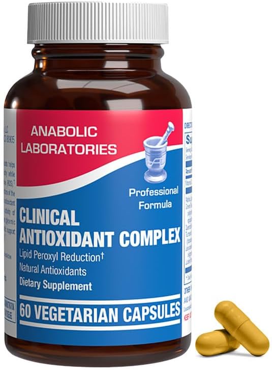 Suplemento natural del complejo antioxidante 60 cápsulas