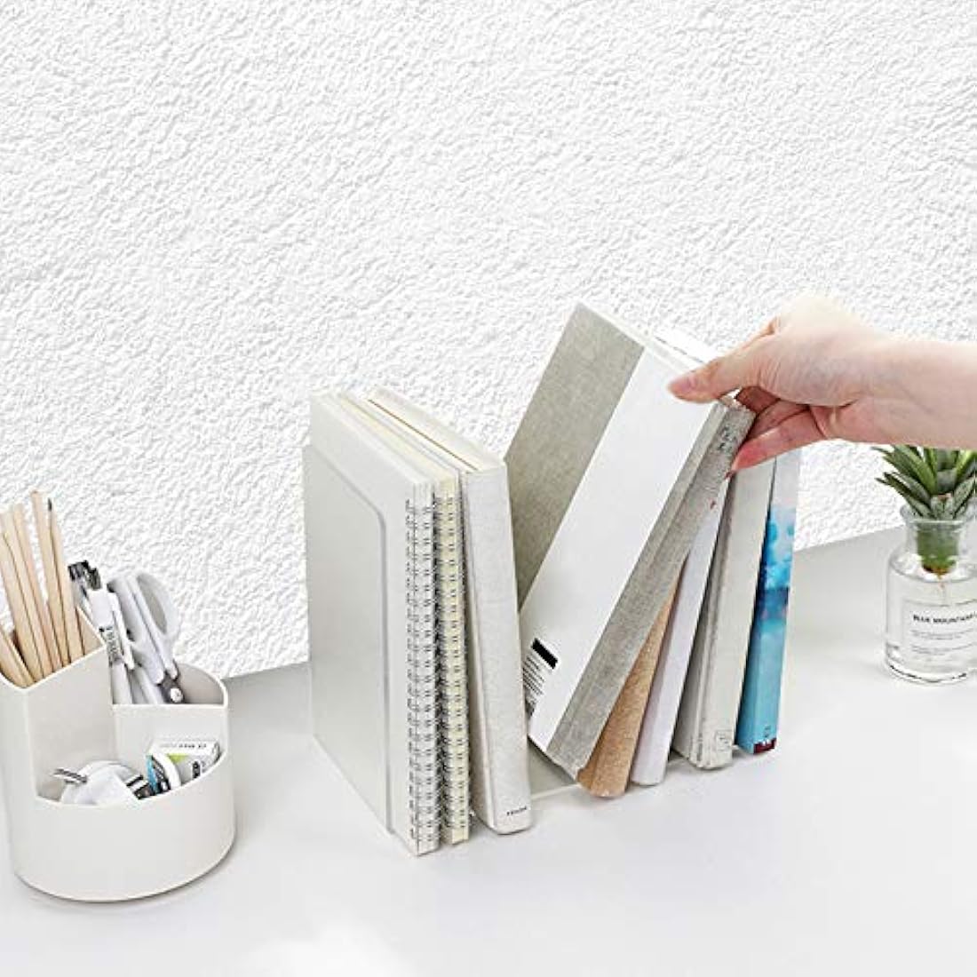 Sujetalibros 4 sujetalibros decorativos para el hogar