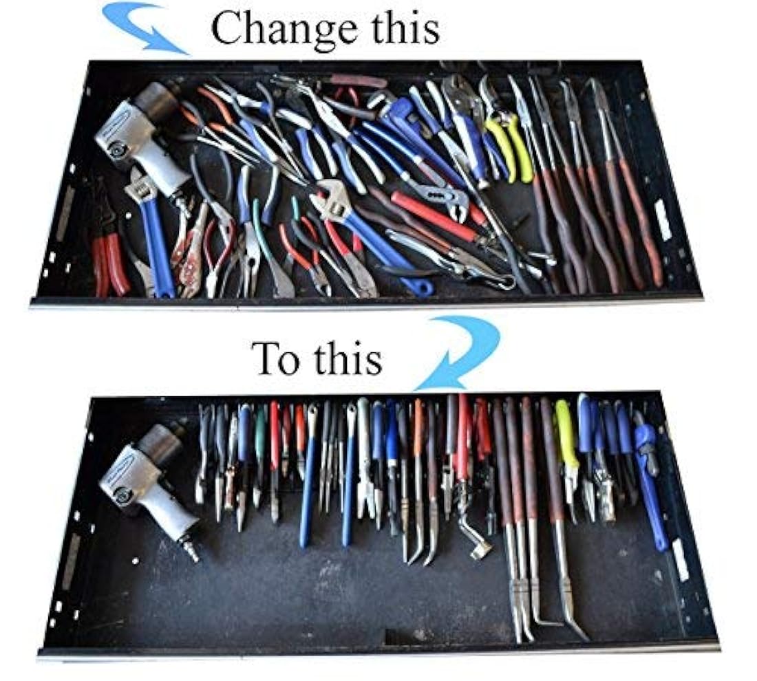 Organizador de alicates 30 pulgadas de largo, capacidad