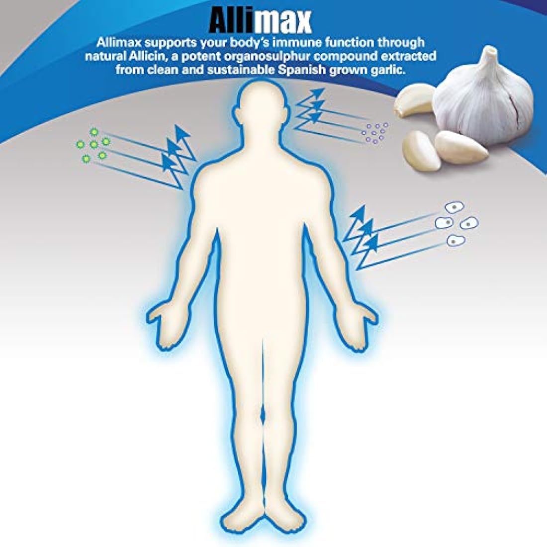 ALLIMAX - Suplemento multivitaminico