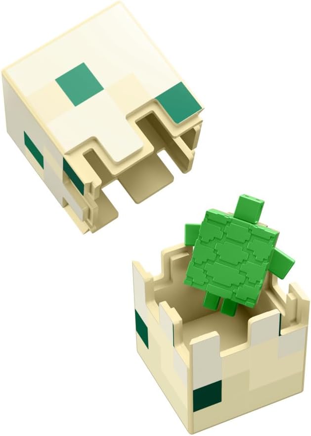 Figura de Acción Tortuga Minecraft de Mattel, 3.25 para Niños
