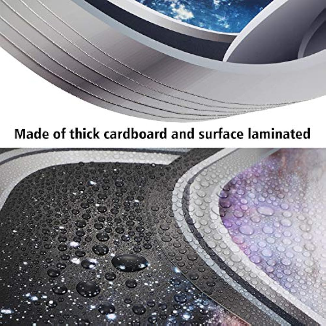 6 unidades decoración de astronauta 3D, espacio exterior,