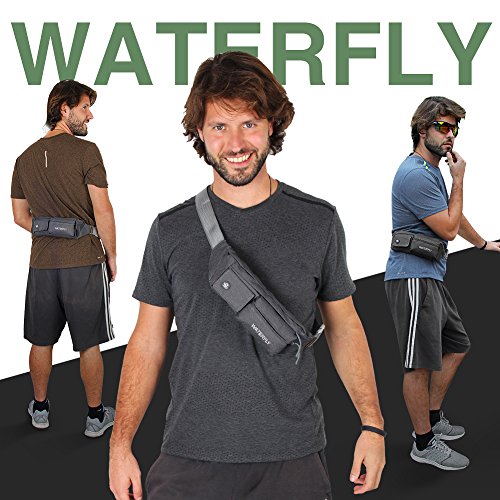 Paquete de bolso de cintura resistente al agua de poliéster