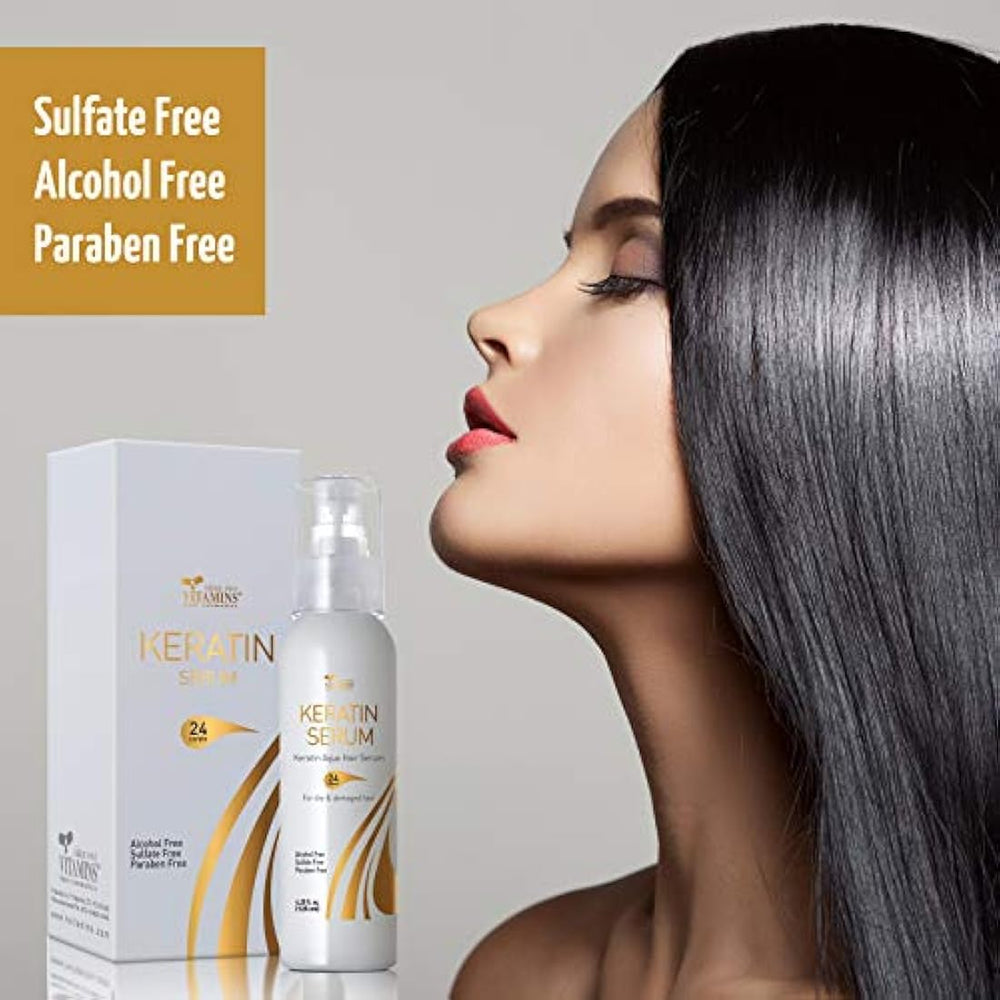 Sérum para el cabello con queratina y proteína