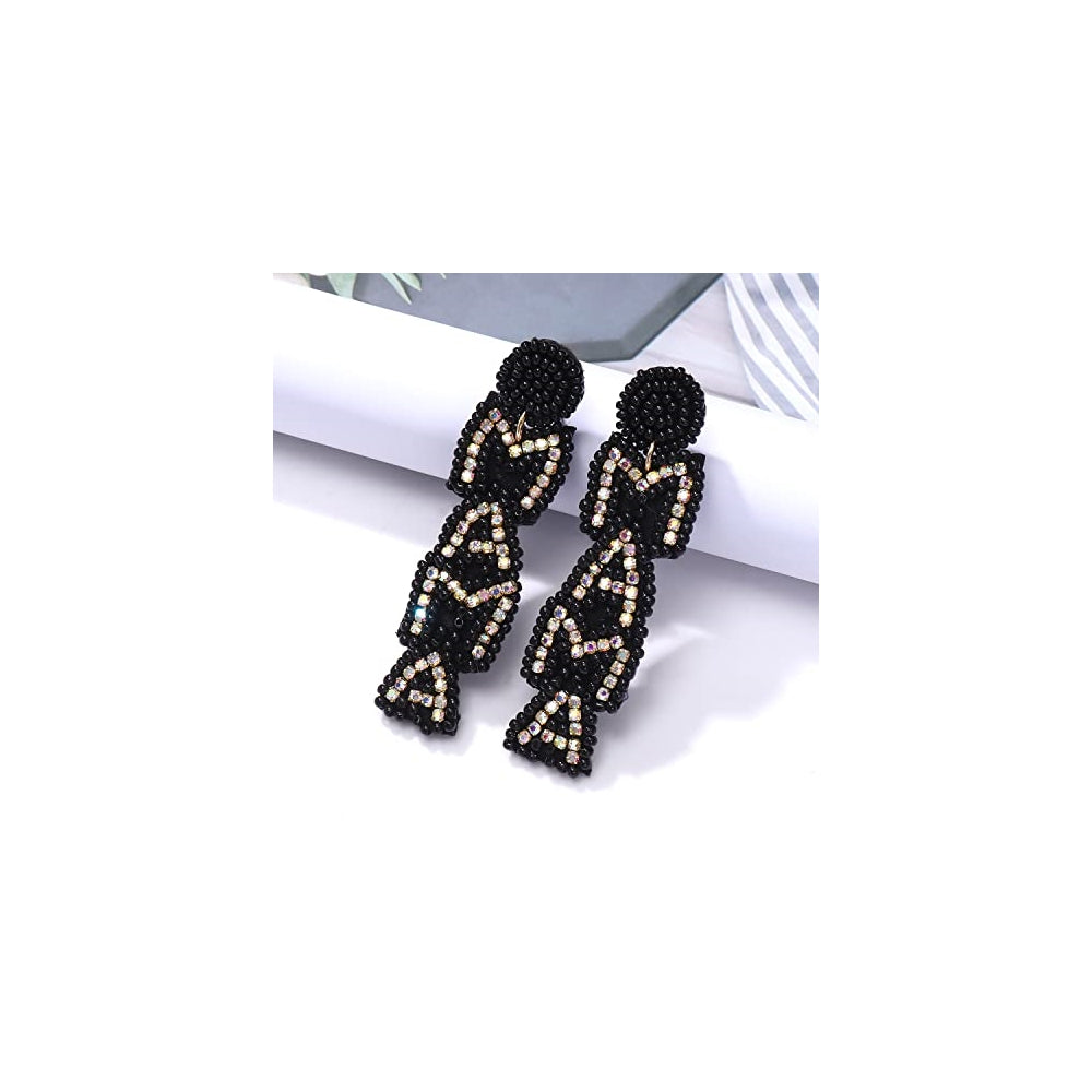 Aretes colgantes largos para el día de la madre