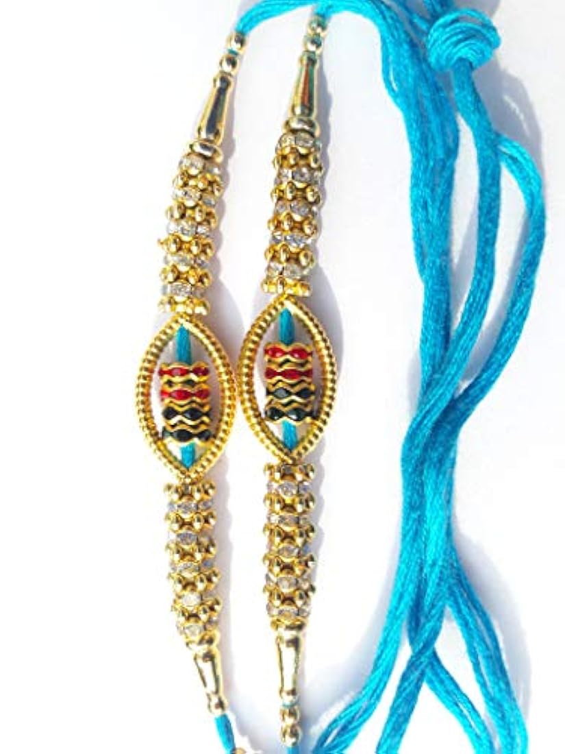 Pulsera multicolor con diamantes y cuentas doradas.