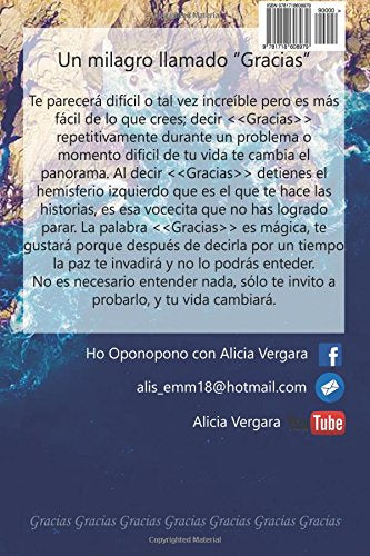 Libro: Yo Soy un Milagro Llamado Gracias (Spanish Edition)