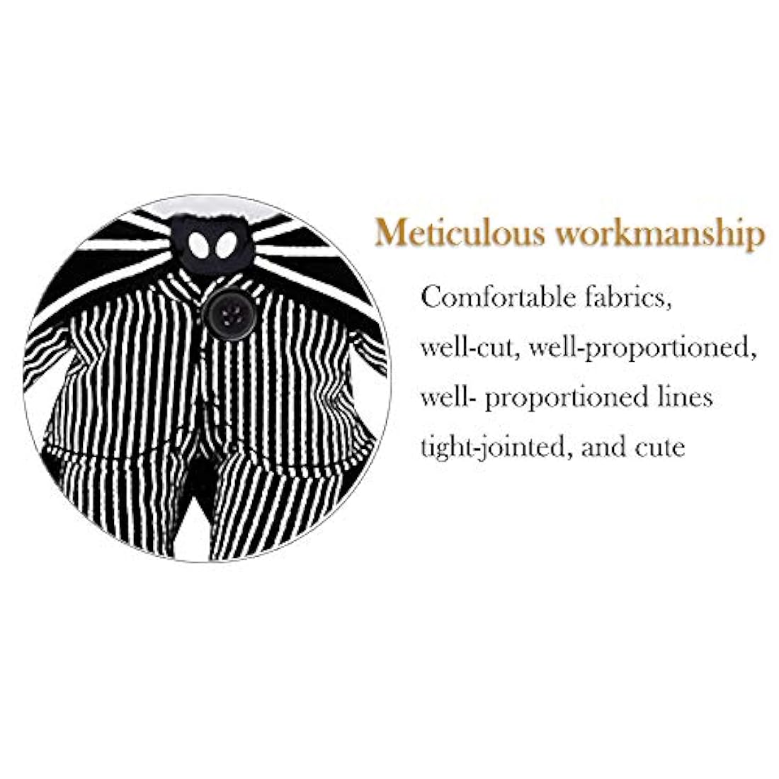 Muñeca de peluche con diseño de calabaza King