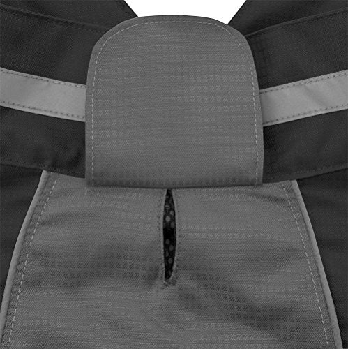 IMPERMEABLE Voyager Dog para perros, Cortavientos (gris)