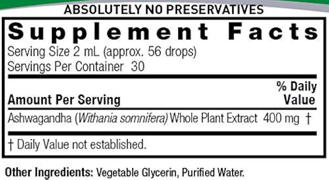 libre de raíz Ashwagandha, 2 fl oz