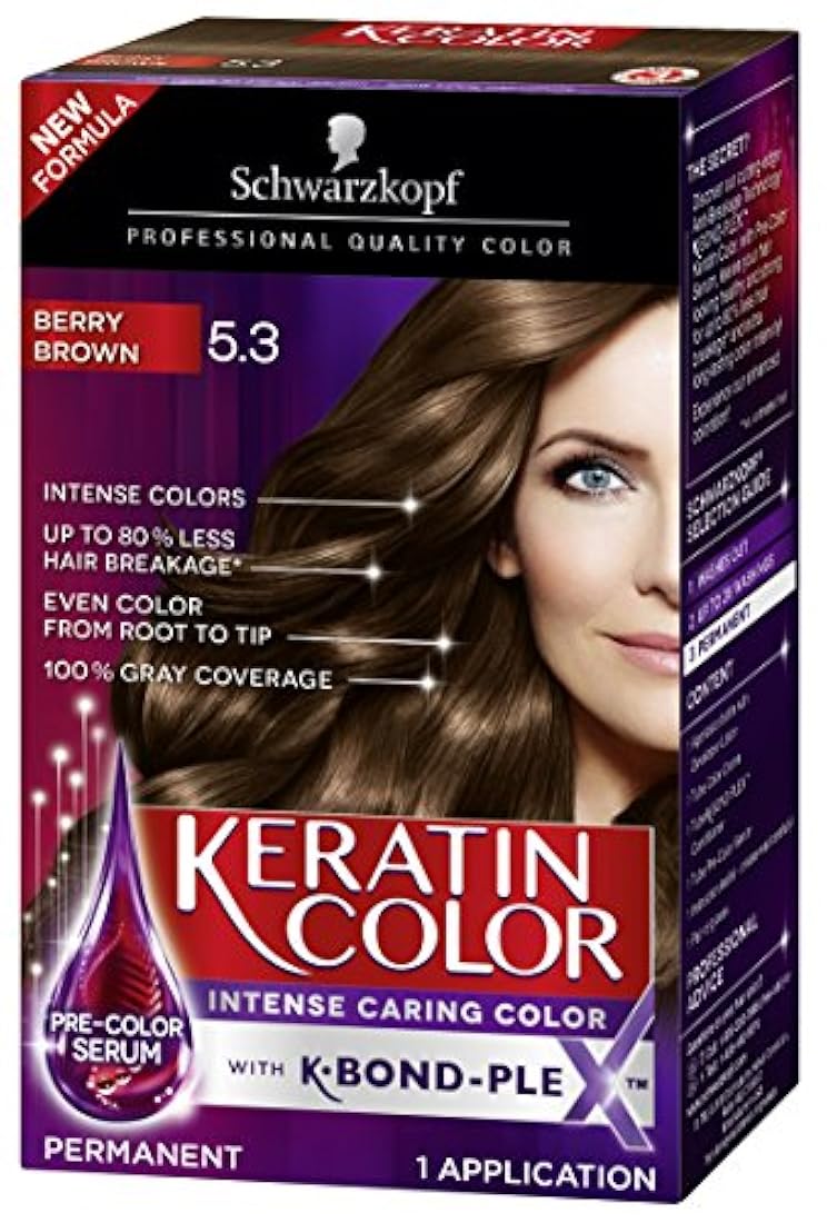 Schwarzkopf con queratina color para el cabello