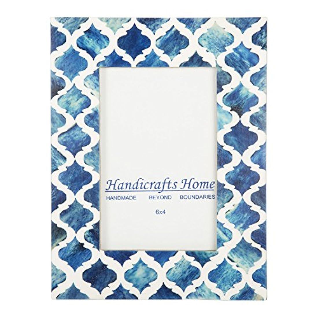 Handicrafts Marco de fotos para el hogar, diseño marroquí