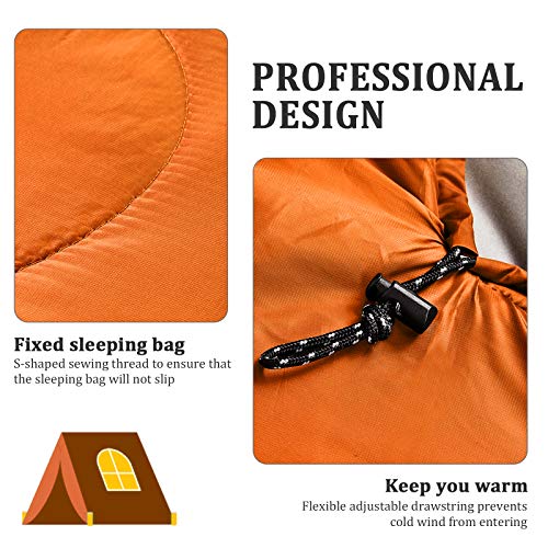 ECOOPRO Saco de dormir para clima cálido, portátil, impermeable, compacto, ligero, cómodo con saco de compresión, ideal para acampar al aire libre, mochileros y senderismo-83 pulgadas de largo x 30 pulgadas de ancho, para adultos