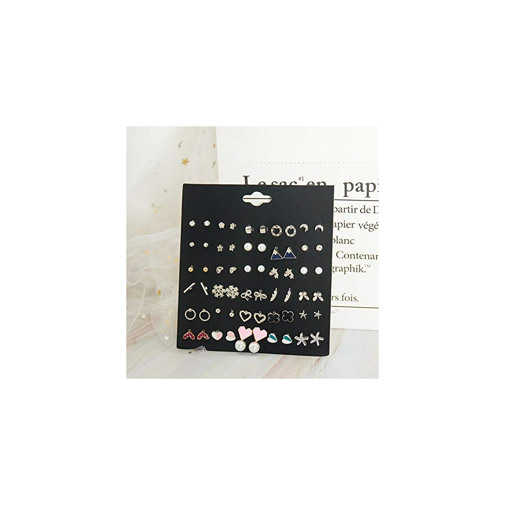 Aretes tipo dormilona de acero hipoalergénicos 100 pares