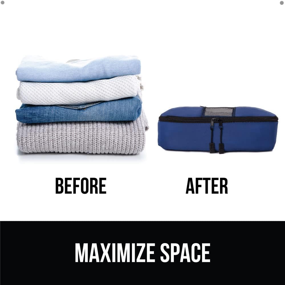 Cubos de embalaje Gorilla Grip, artículos básicos de viaje